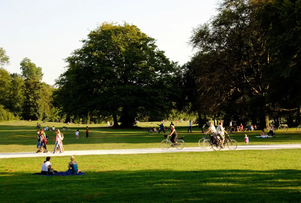 people in a park Healthiest Countries in the World