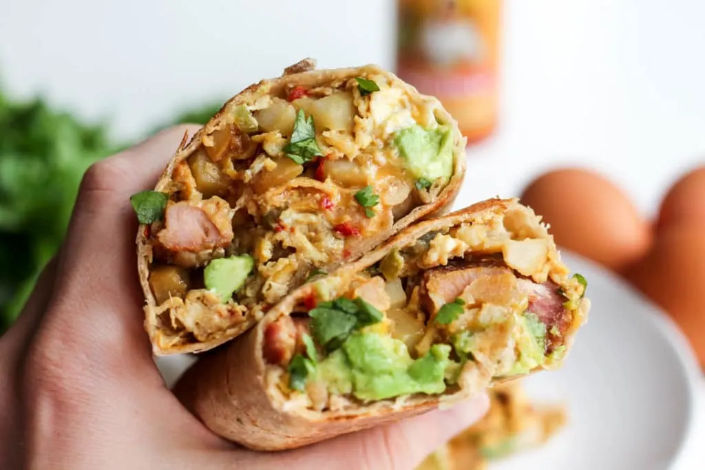 Whole Grain Breakfast Burrito