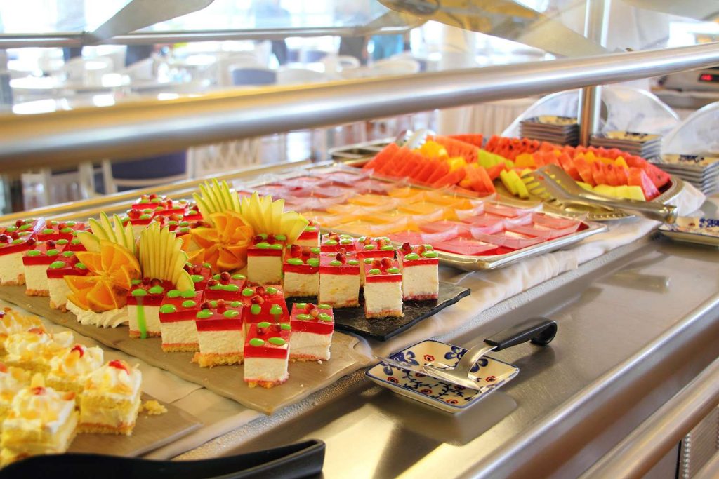 food on a cruise