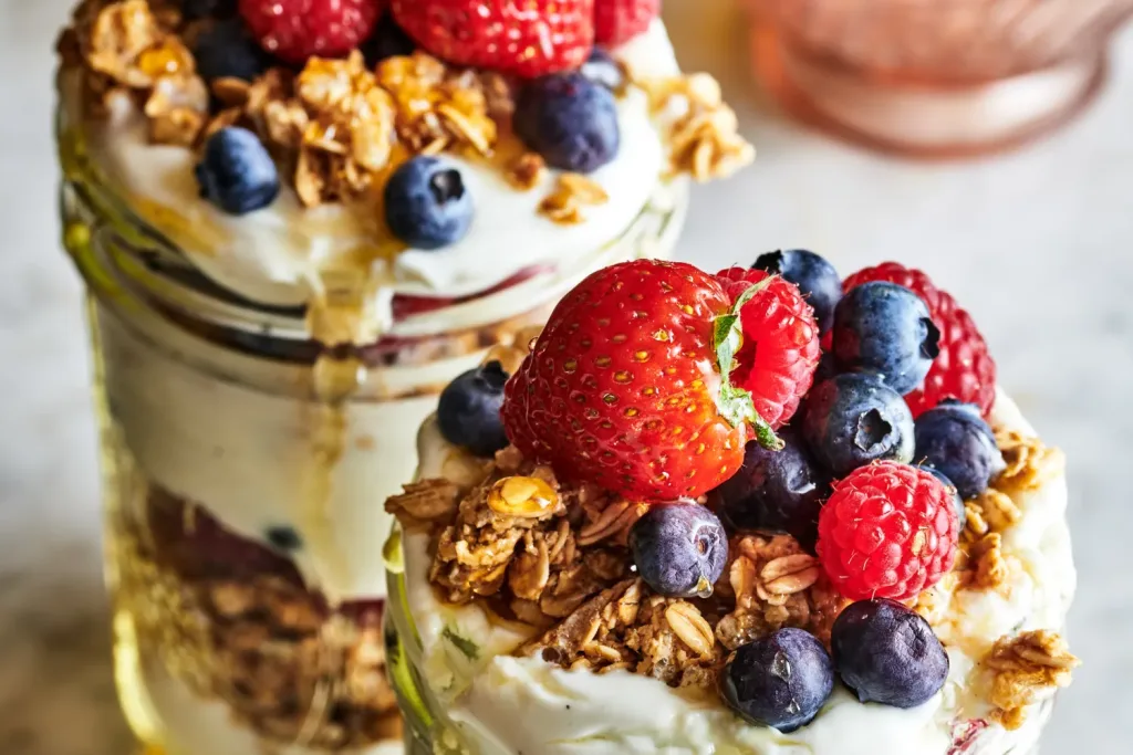 greek yogurt parfait