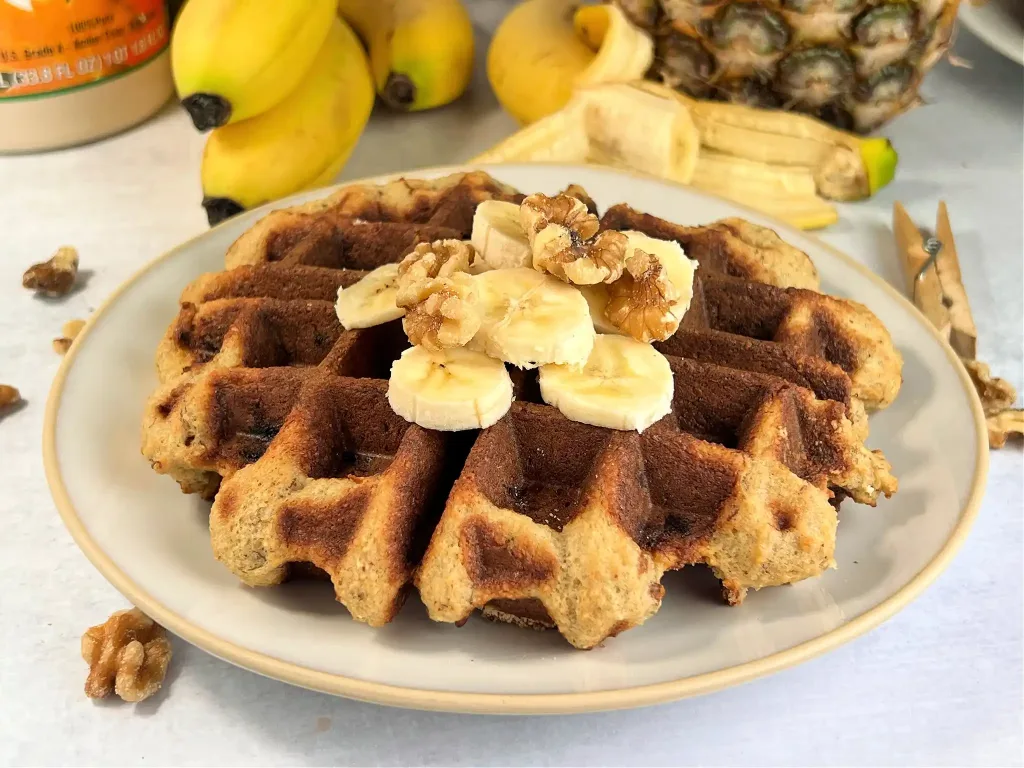 banana waffle