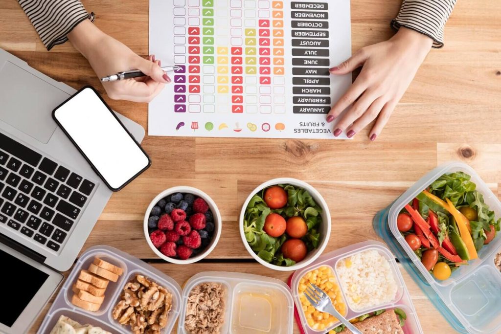 food portion control and meal planning