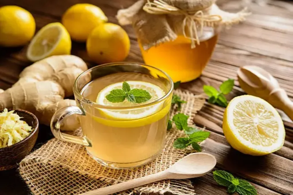 lemon herbal tea