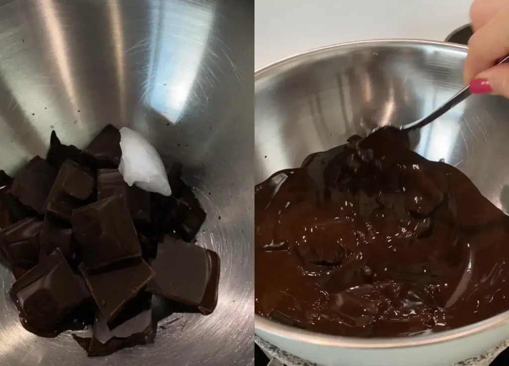 melt the chocolate